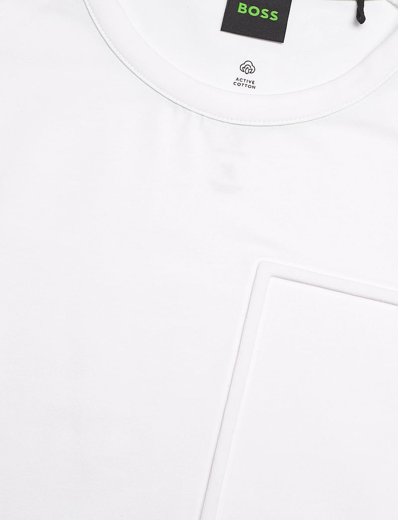 BOSS - Tee Urban Tech - t-shirts - white - 2