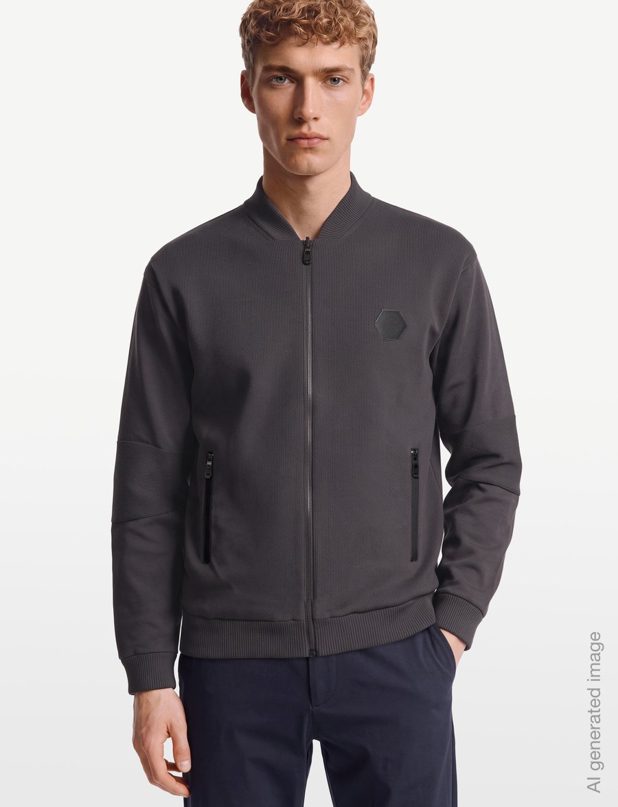 BOSS - K_Future HY - casual jackor - dark grey - 4