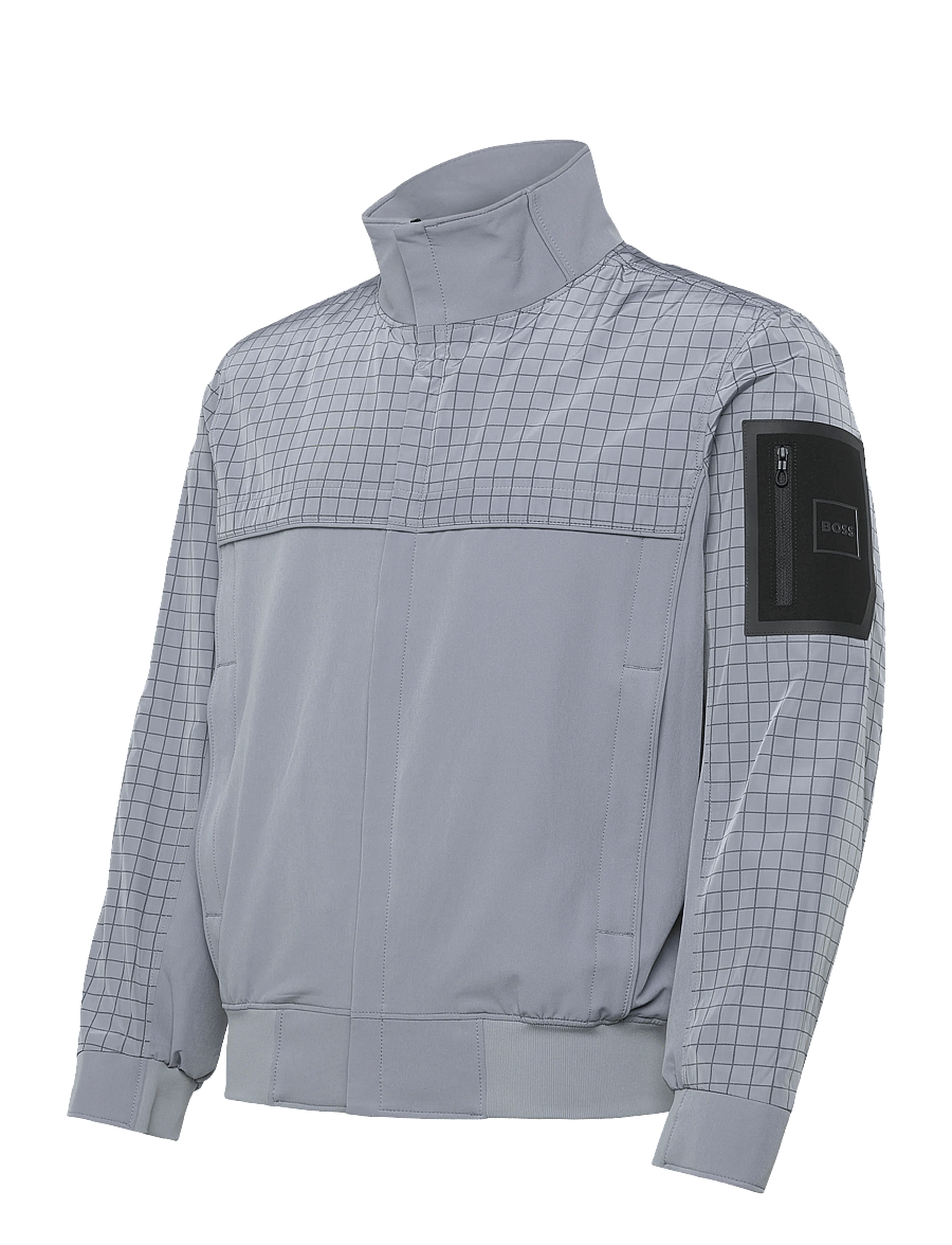 BOSS - J_Jadon Club - kurtki sportowe - dark grey - 2