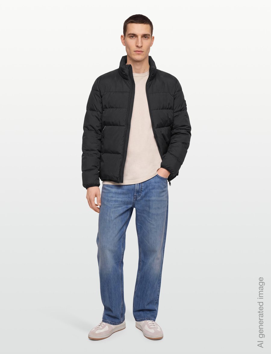BOSS - OW_Urbanex Puffer - daunenjacken - black - 0
