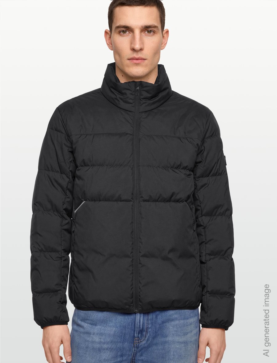 BOSS - OW_Urbanex Puffer - daunenjacken - black - 4