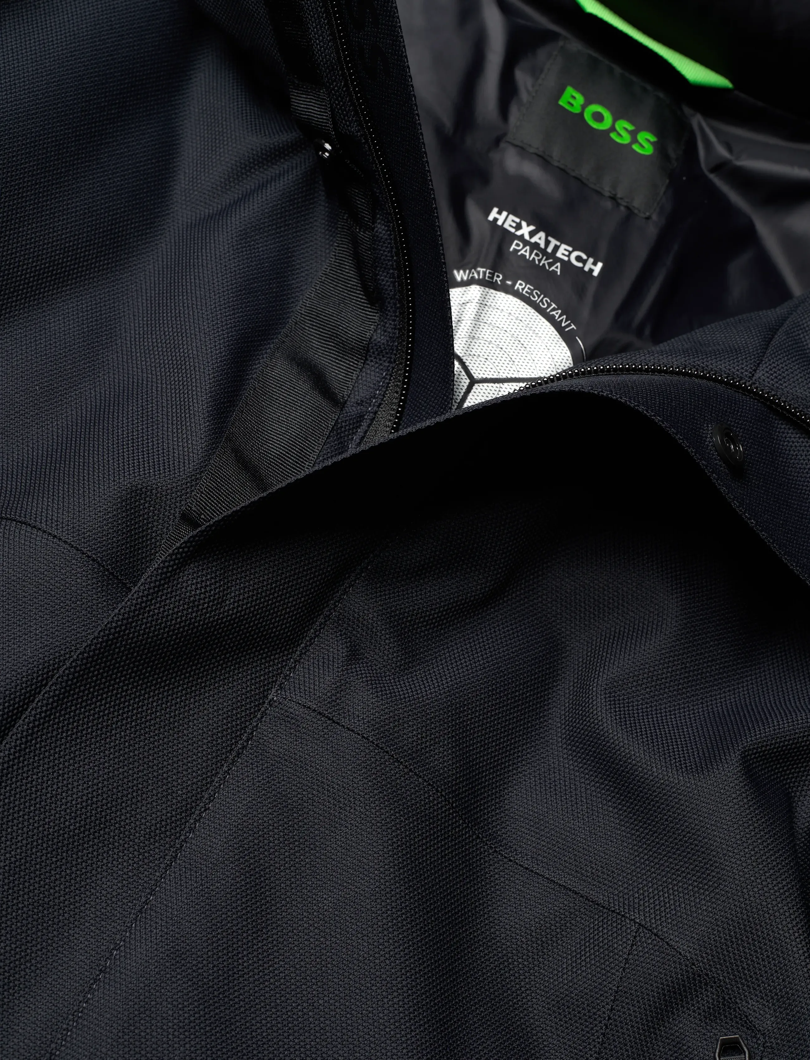 BOSS - OW_Hexatech Parka - parkas - dark blue - 3