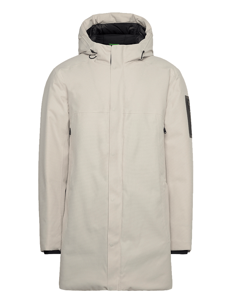 BOSS - OW_Hexatech Parka - parkas - open white - 0