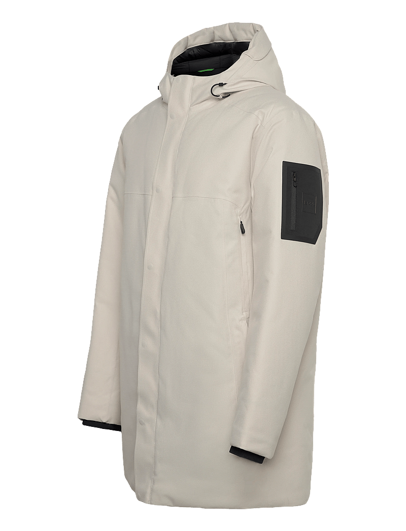 BOSS - OW_Hexatech Parka - parkas - open white - 2