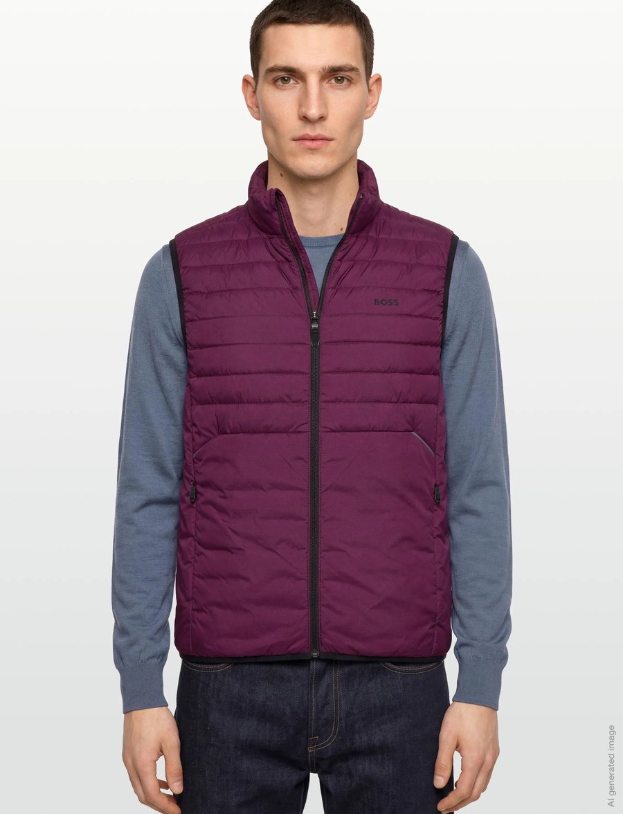BOSS - V_Urbanex Vest - outdoor - bright pink - 3