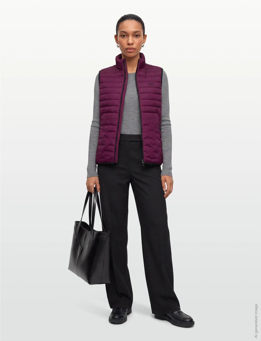 BOSS - V_Urbanex Vest - outdoor - bright pink - 4