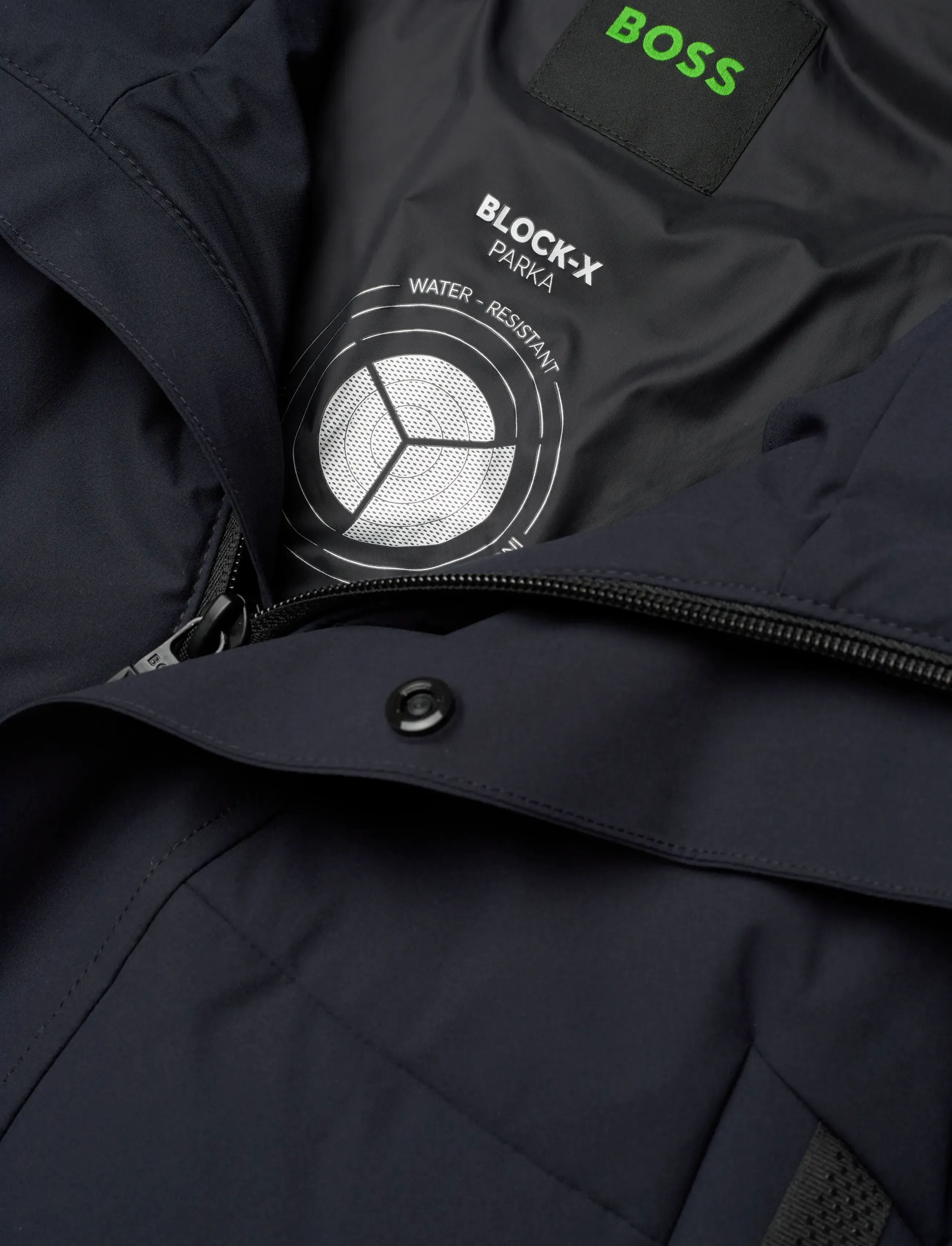 BOSS - OW_Block-X Parka - vinterjakker - dark blue - 2