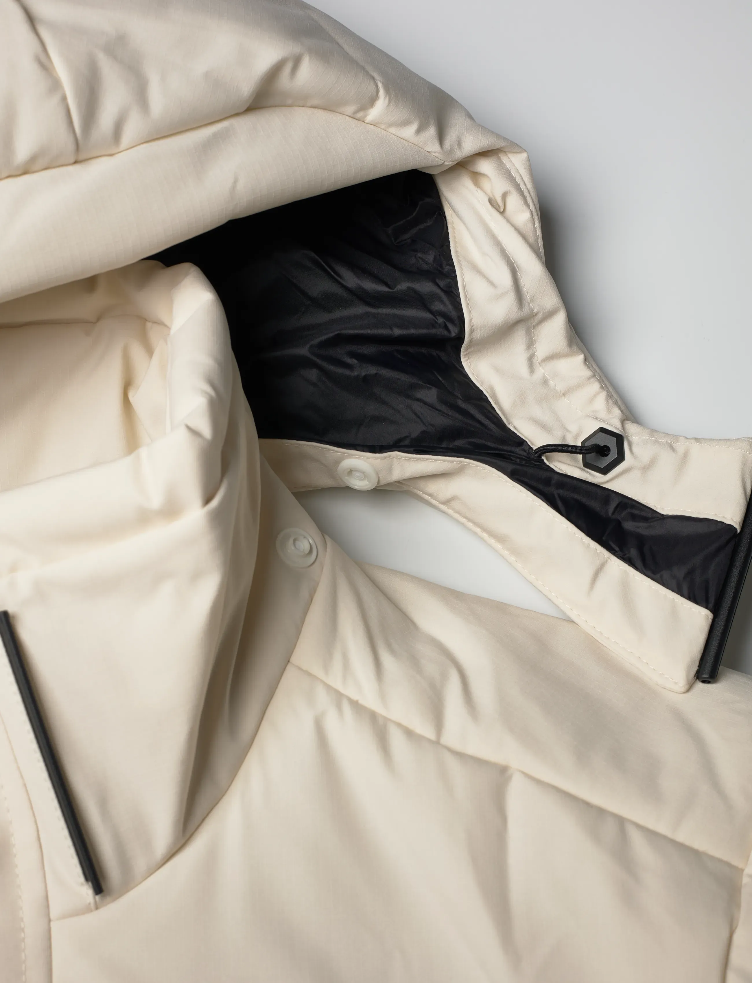 BOSS - OW_Block-X Parka - vinterjakker - open white - 3