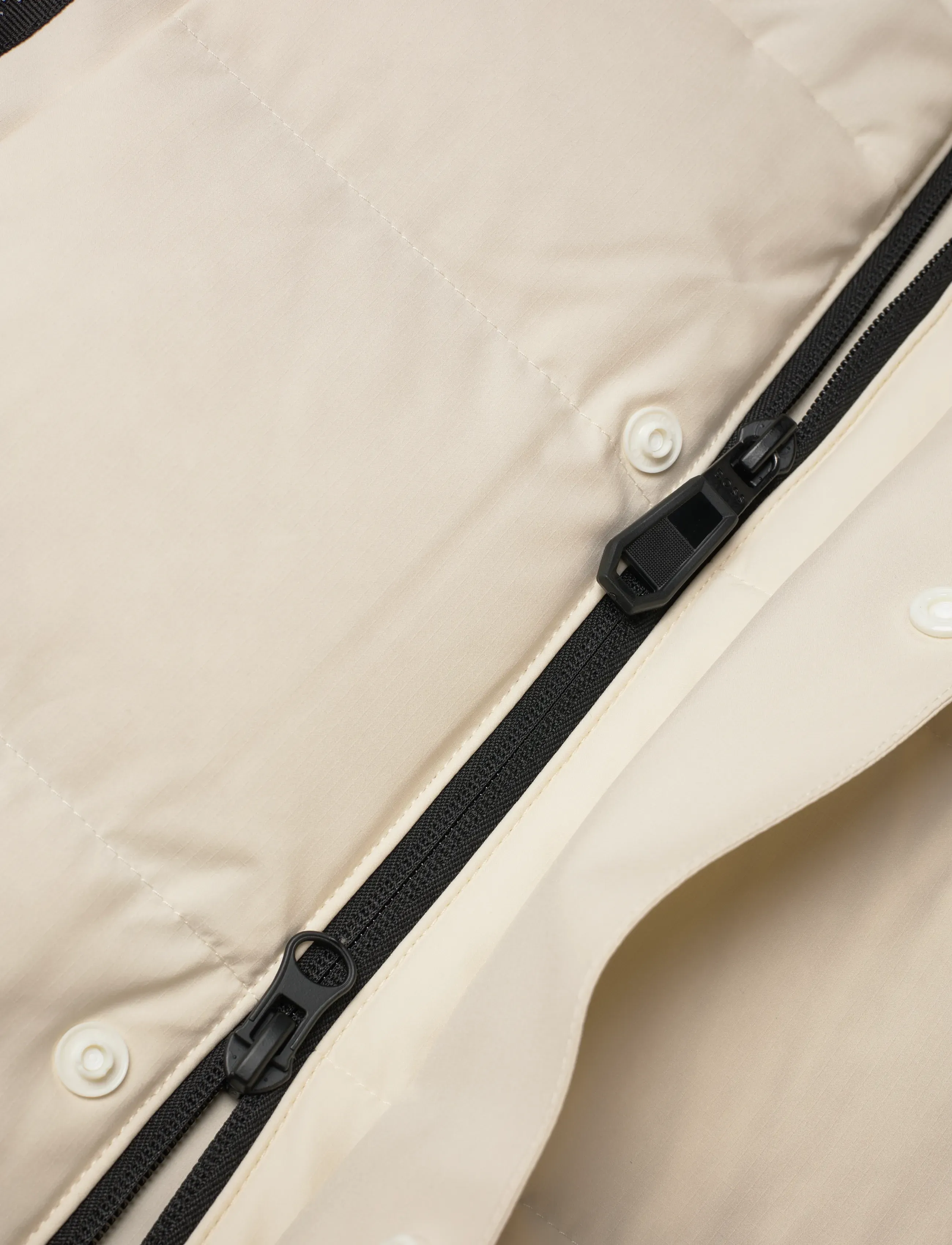 BOSS - OW_Block-X Parka - vinterjakker - open white - 4