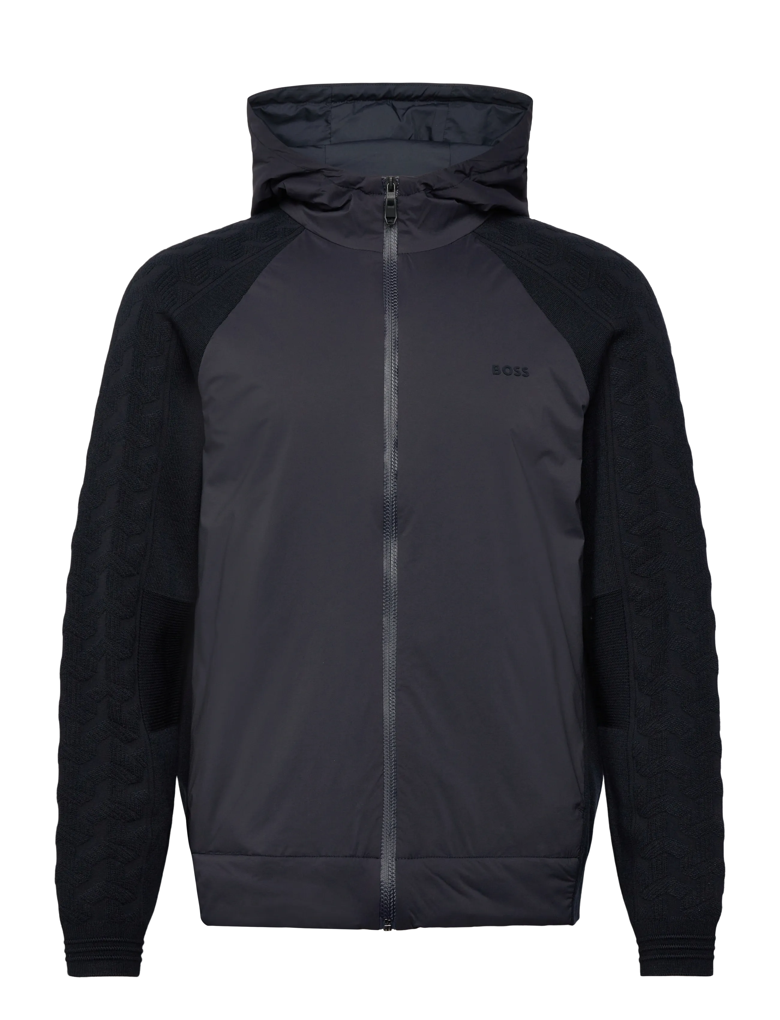 BOSS KN_Mirror HY - Spordijakid - DARK BLUE / black