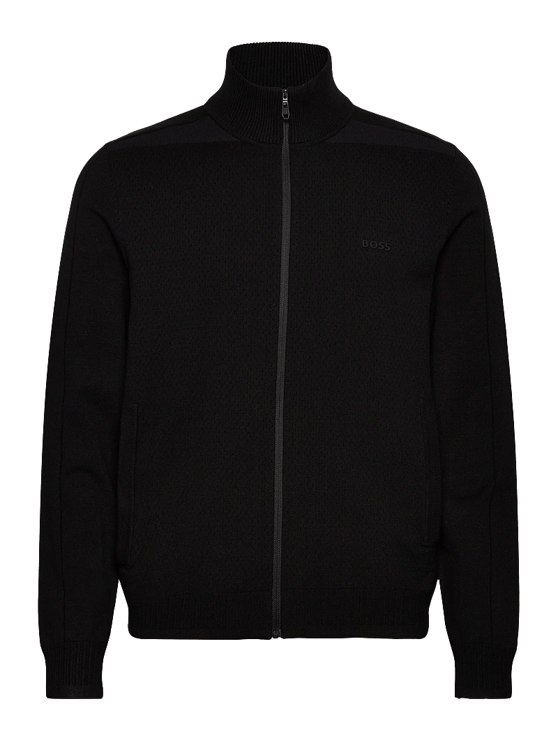 BOSS - KN_League FZ - full zip tröjor - black - 0