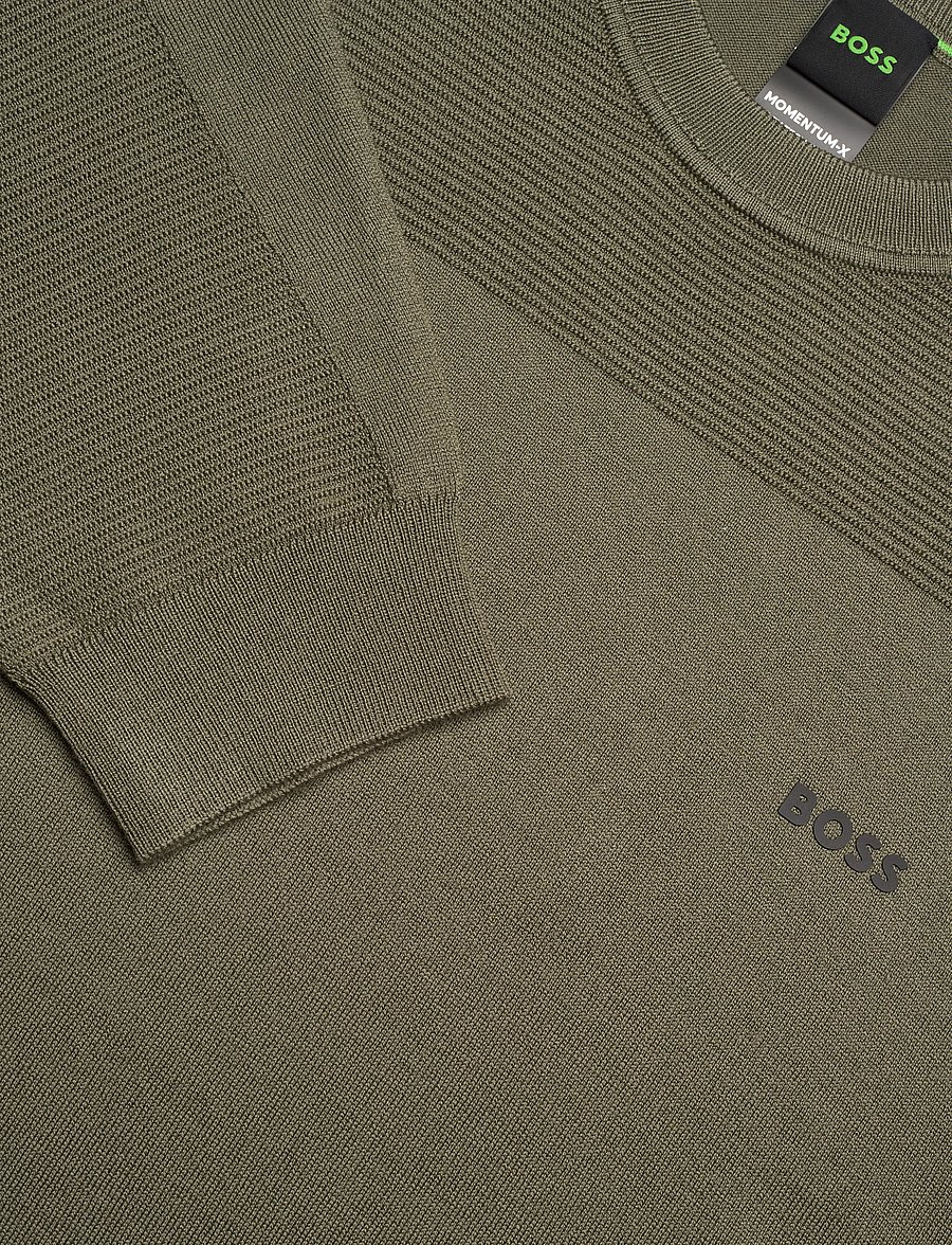 BOSS - KN_Momentum-X CN - habits tricotés - dark beige - 2