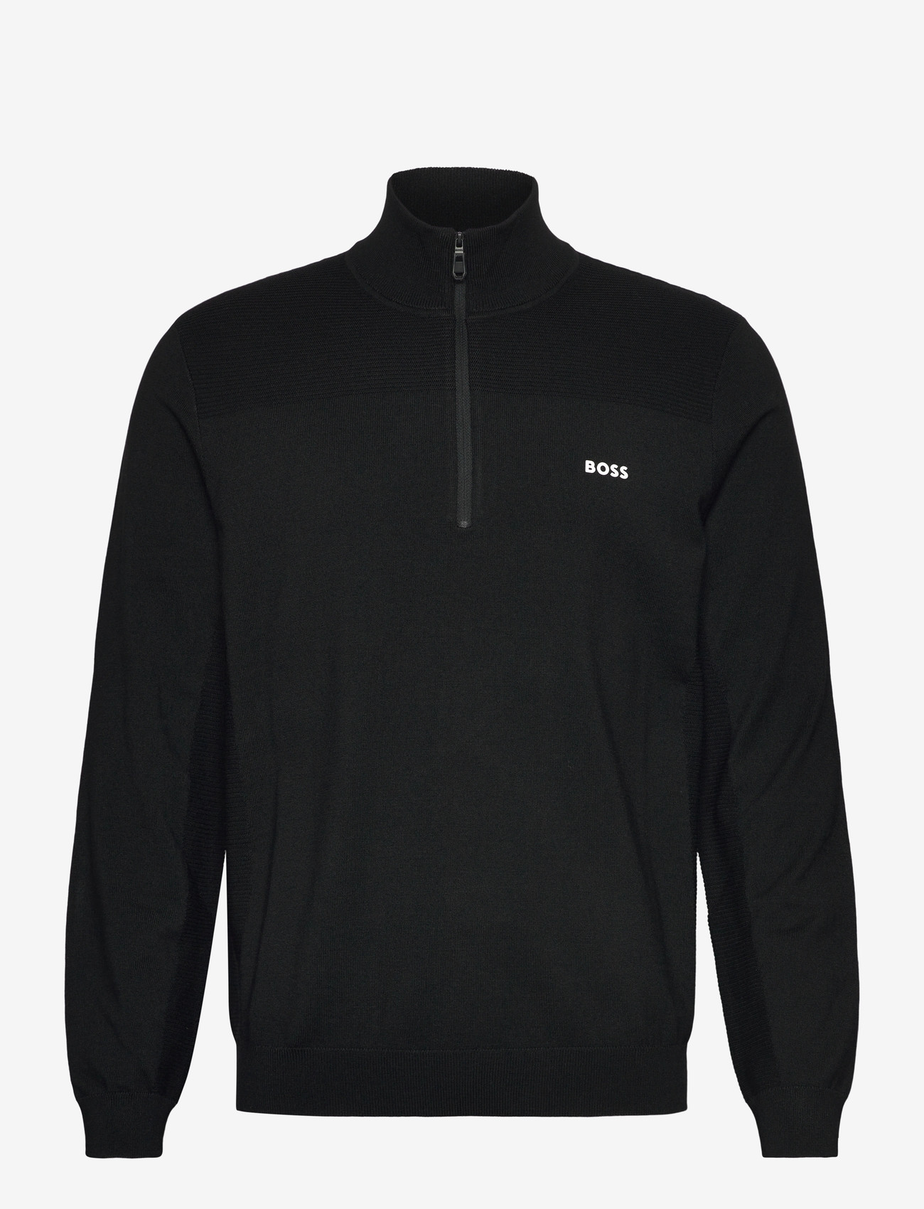 BOSS - KN_Momentum-X QZ - fleece og mellemlag - black - 0