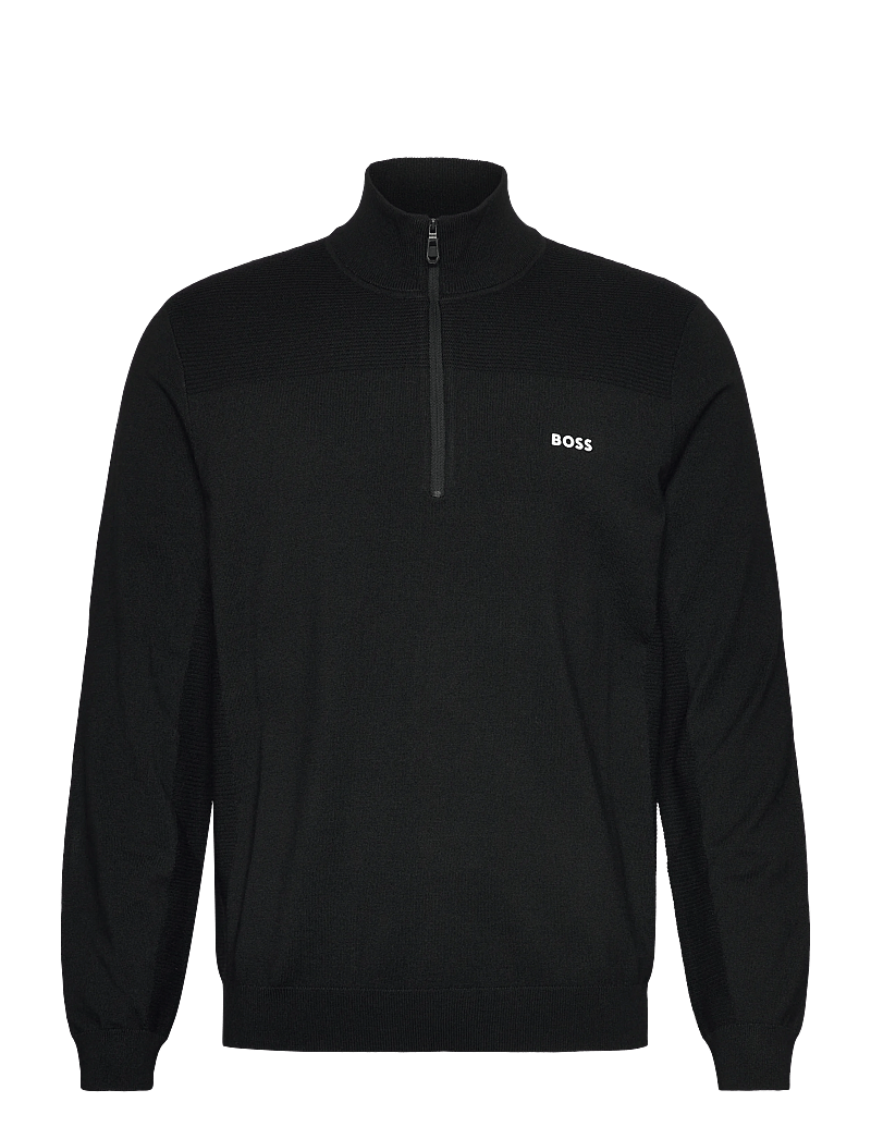 BOSS - KN_Momentum-X QZ - fleece og mellemlag - black - 0