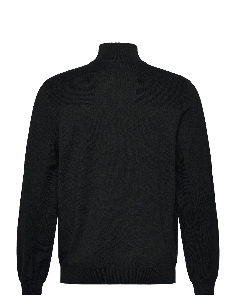 BOSS - KN_Momentum-X QZ - fleece og mellemlag - black - 1