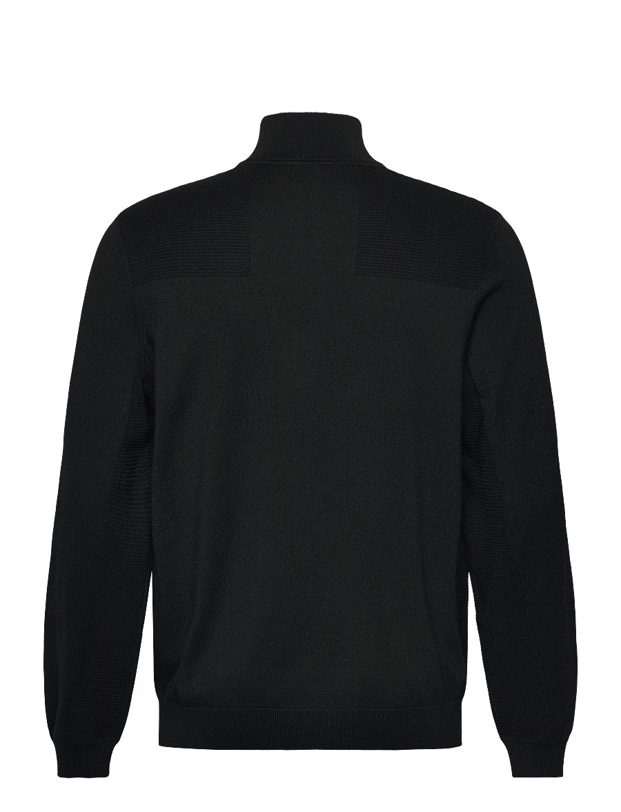 BOSS - KN_Momentum-X QZ - fleece og mellemlag - black - 2