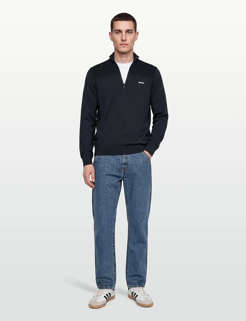 BOSS - KN_Momentum-X QZ - fleece & midlayer - dark blue - 0