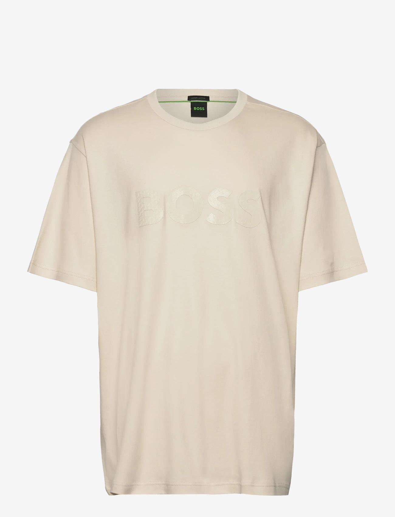 BOSS - TS_Mirror Iconic - t-shirts - open white - 0