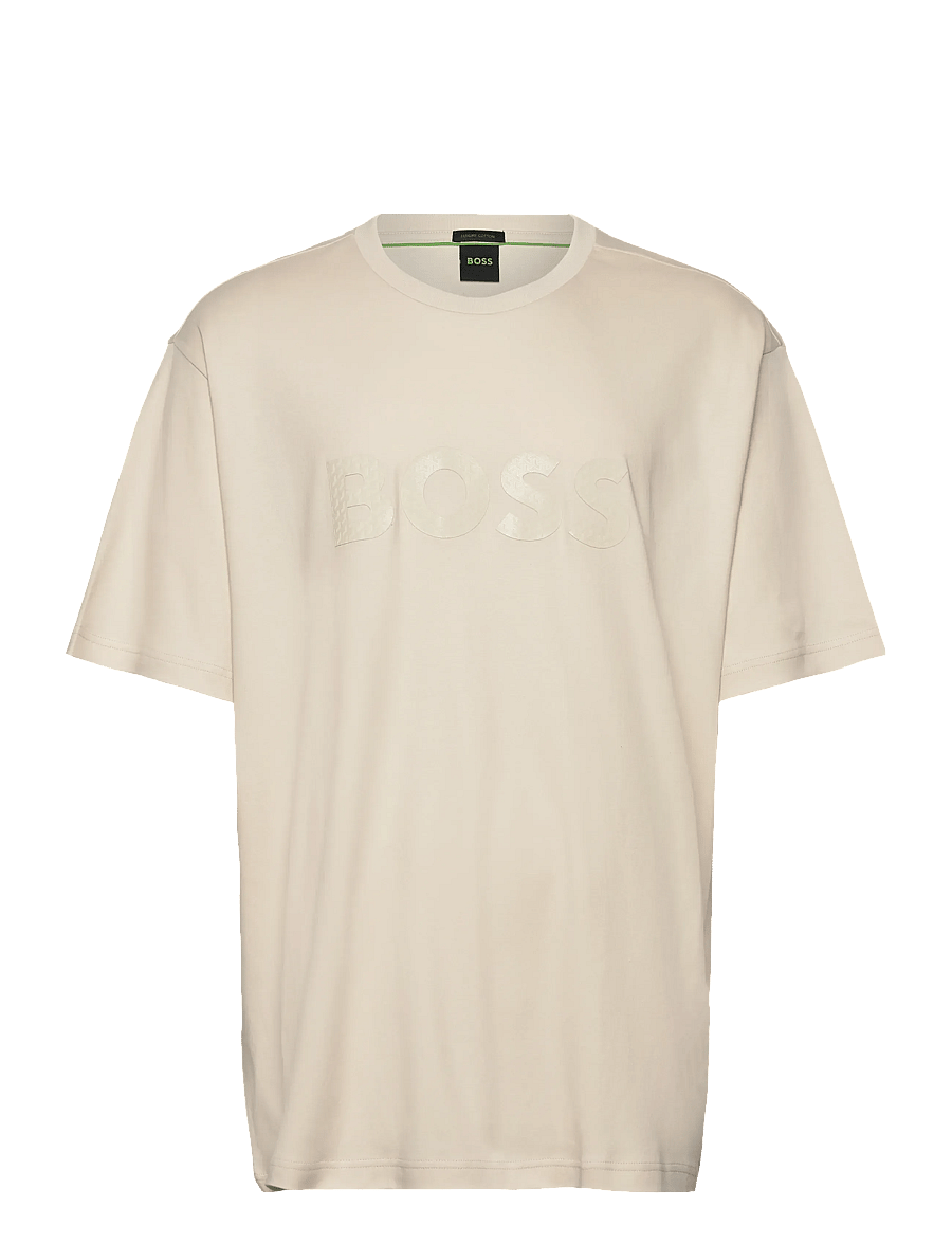 BOSS - TS_Mirror Iconic - t-shirts - open white - 0
