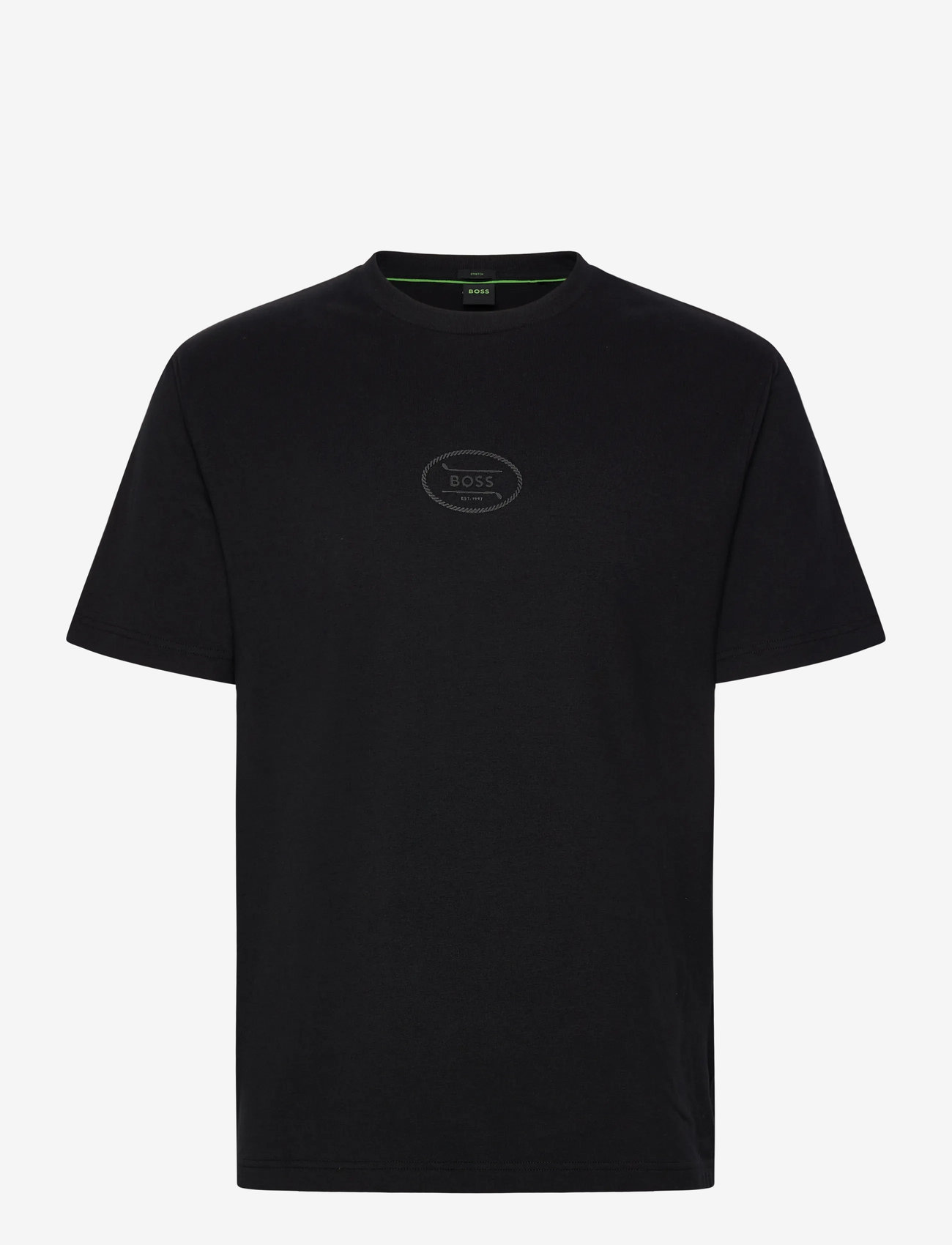 BOSS - TS_Hole19 Graphic - sügisesed riided - black - 0