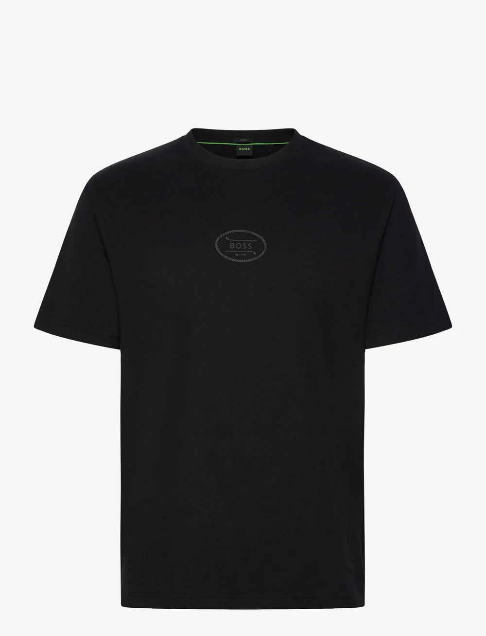 BOSS - TS_Hole19 Graphic - lühikeste varrukatega t-särgid - black - 0
