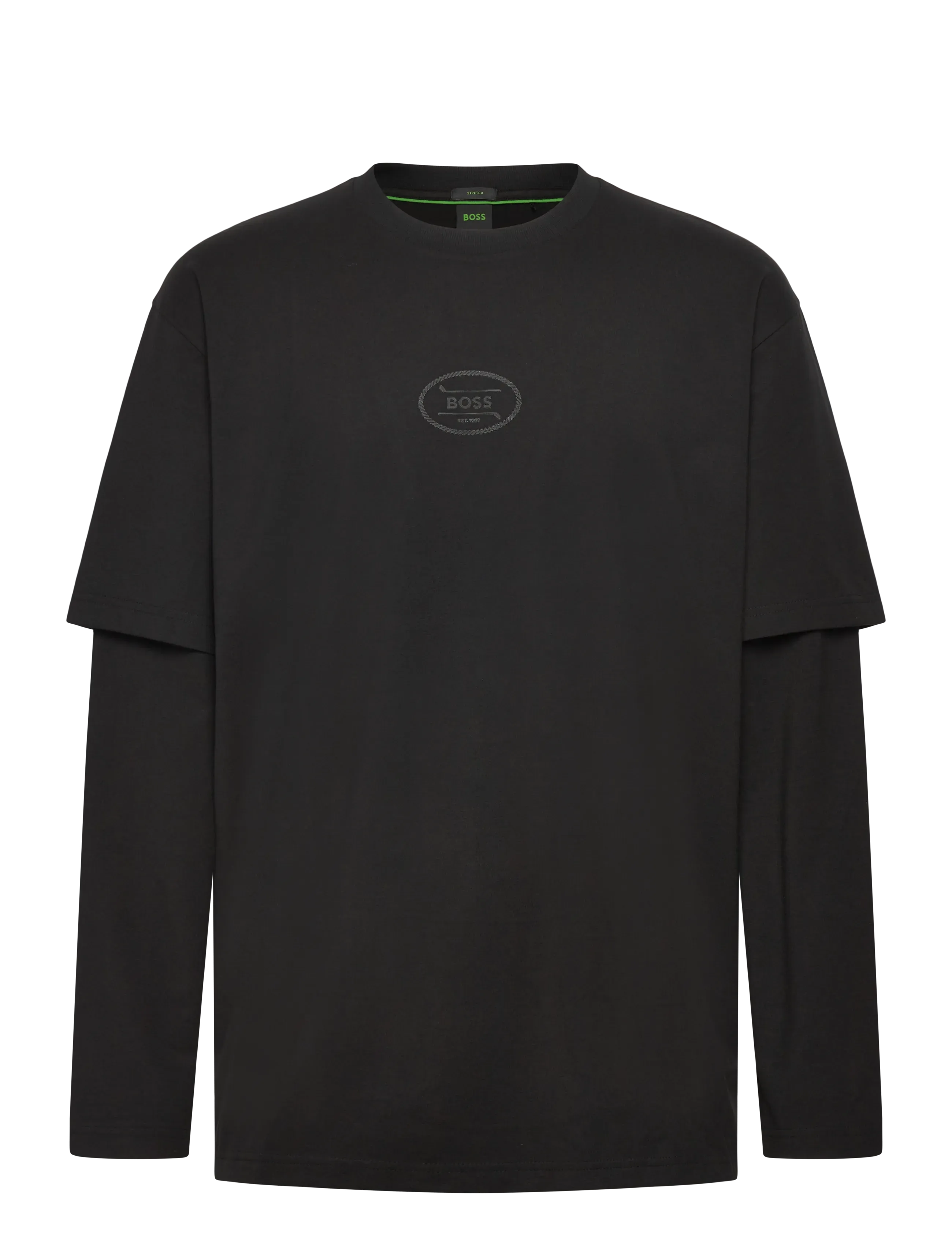 BOSS Ts_Hole19 Togn, XXL, Black, Sport Overdele > Sport Long Sleeved Overdele, Herre