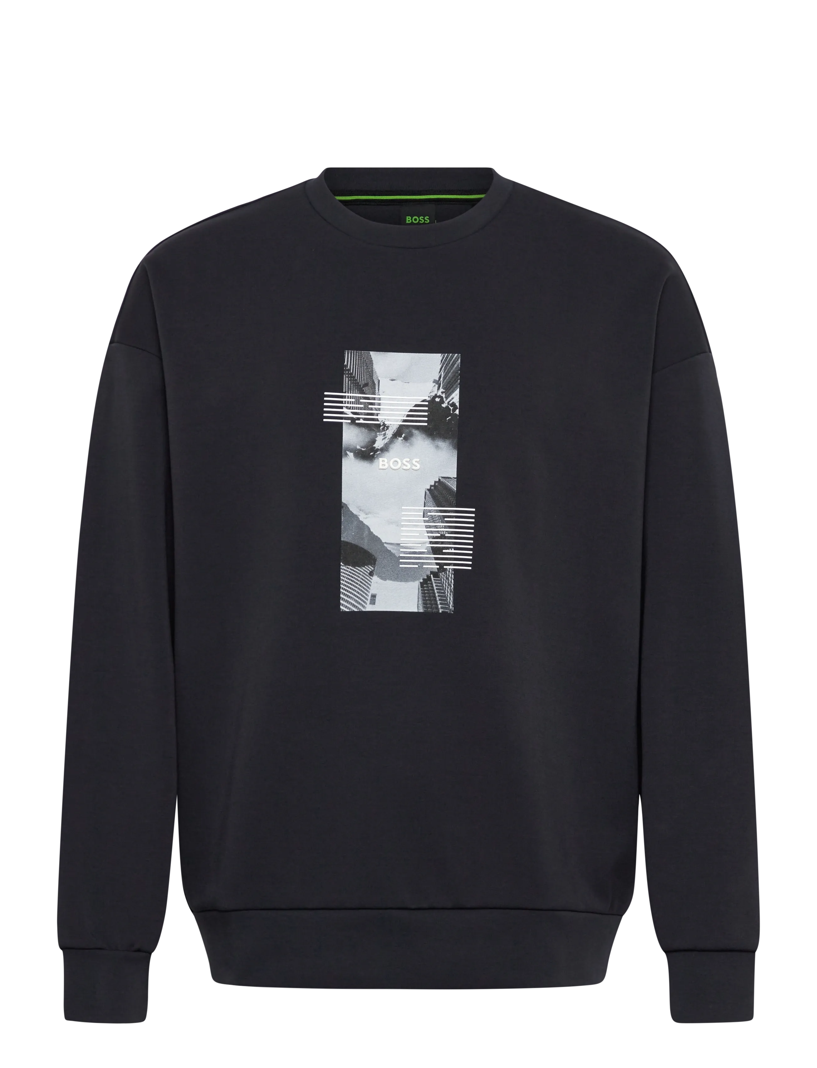 BOSS Stenson Zone - Sweatshirts - DARK BLUE / navy