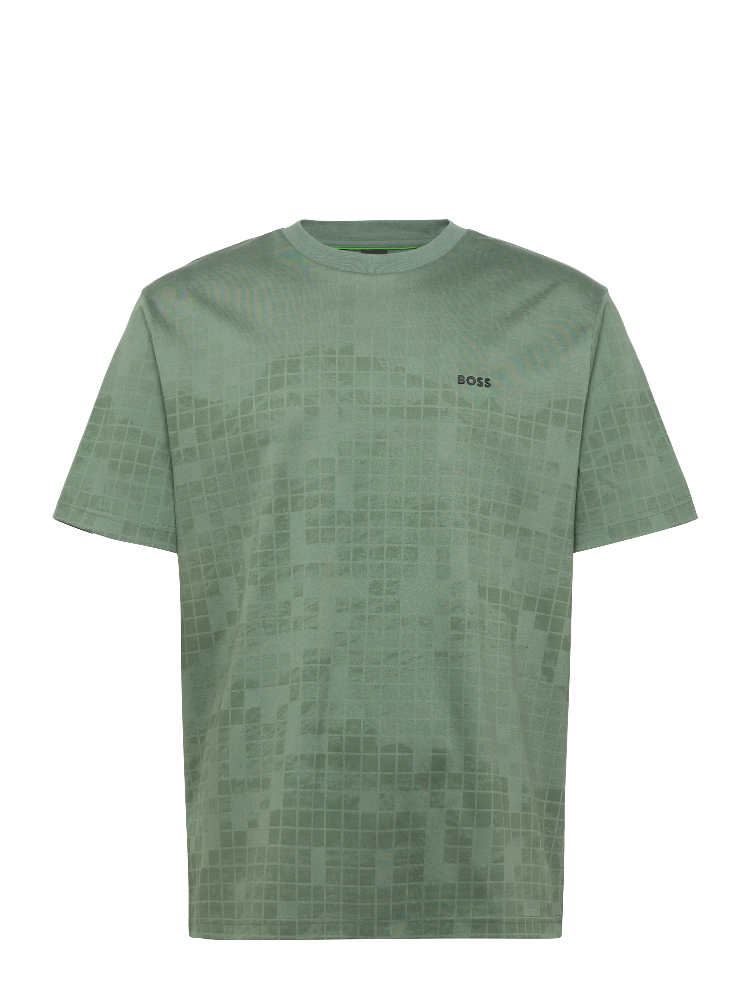 BOSS TS_Clash - T-Shirts - OPEN GREEN / green