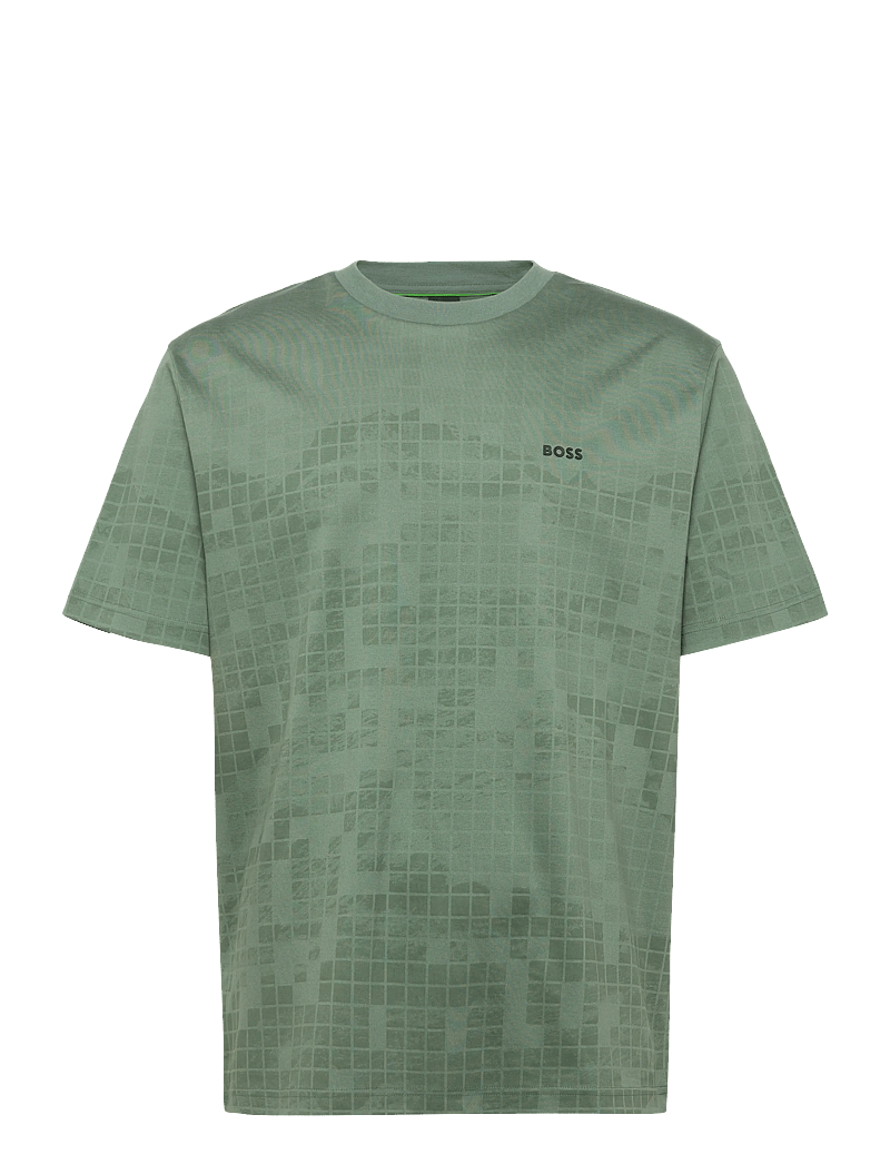 BOSS - TS_Clash - oberteile & t-shirts - open green - 0
