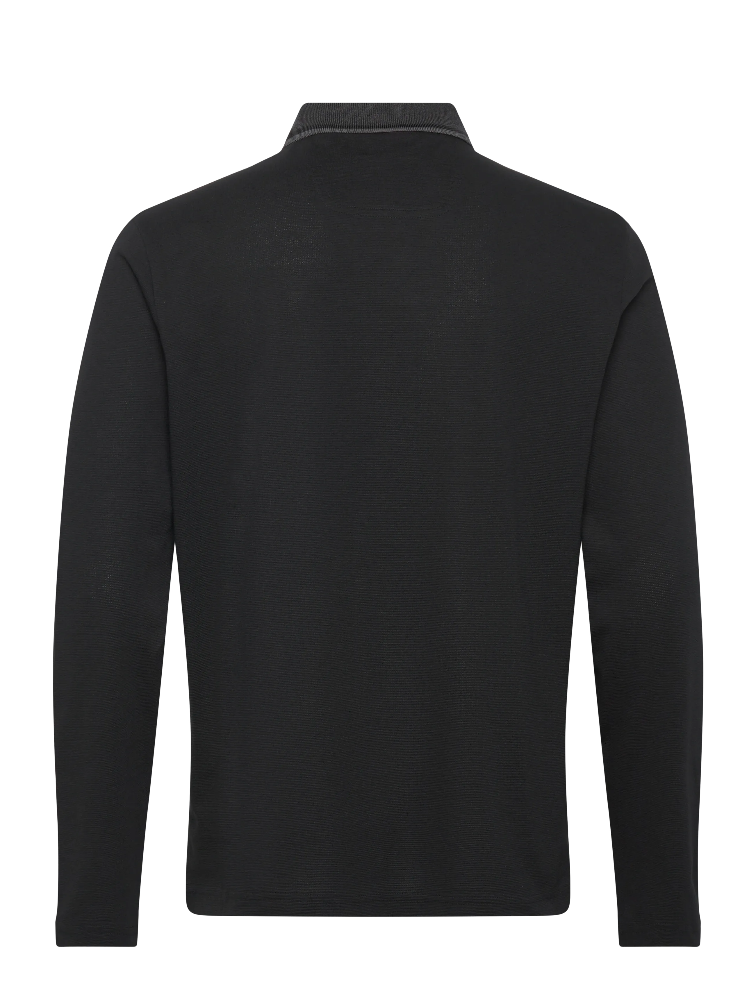 BOSS - PL_League Plisy - langærmede poloer - black - 1