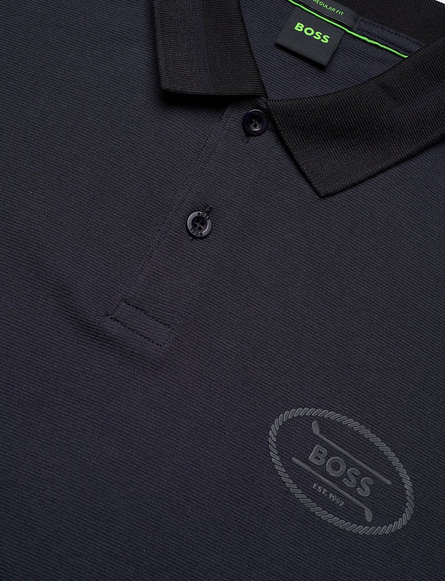BOSS - PL_Hole19 Placket - polos - dark blue - 2