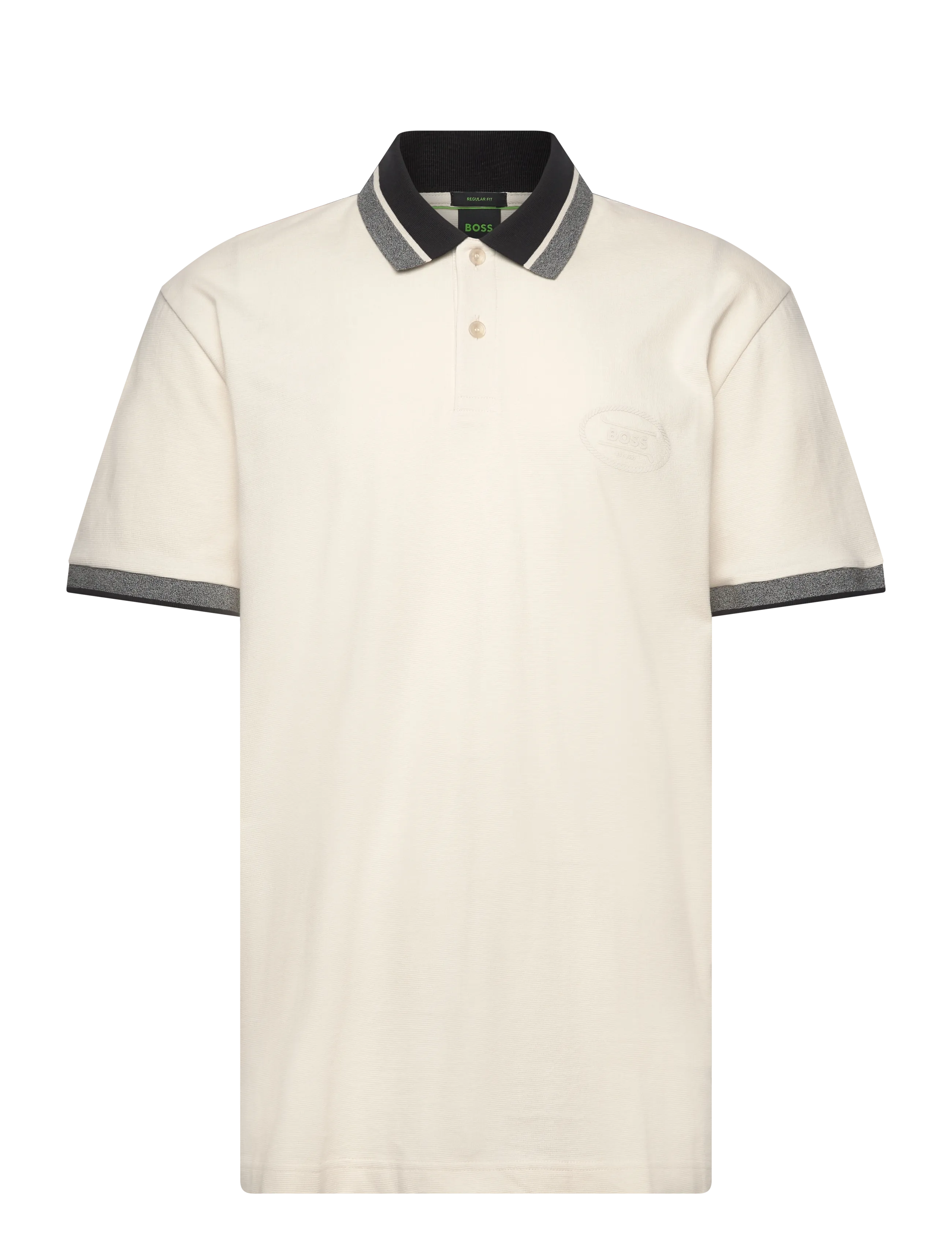 BOSS PL_Hole19 Placket - Poloer - OPEN WHITE / cream