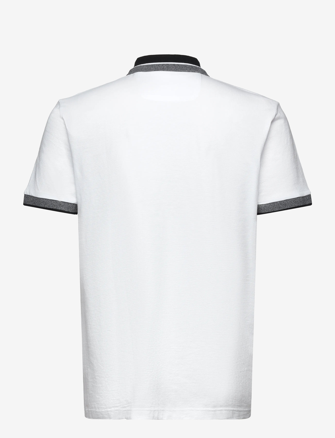 BOSS - PL_Hole19 Placket - oberteile & t-shirts - white - 1