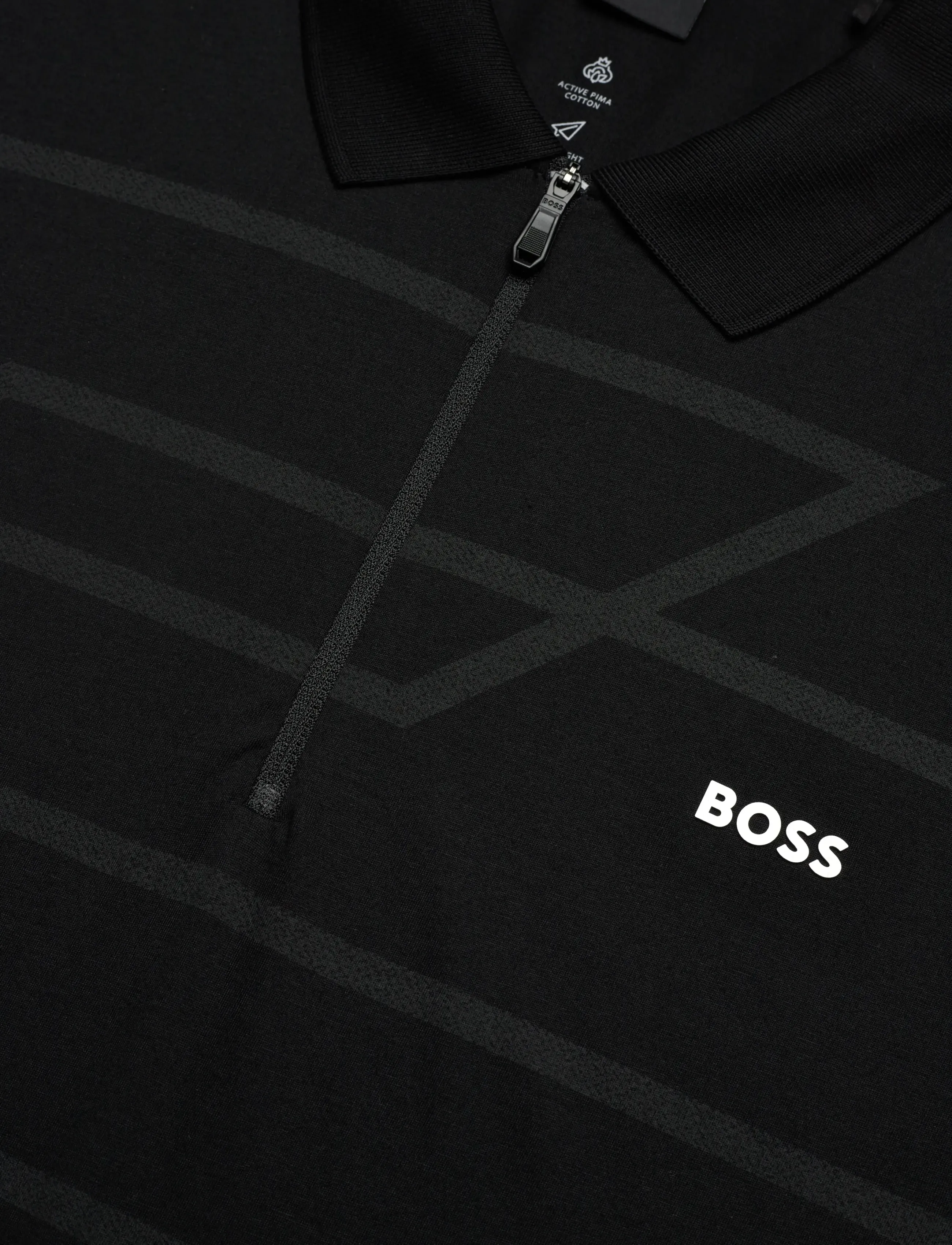 BOSS - Philix - short-sleeved polos - black - 2