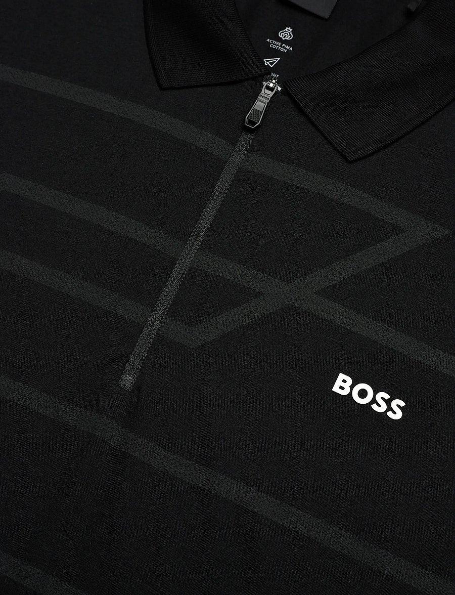 BOSS - Philix - toppe & t-shirts - black - 2