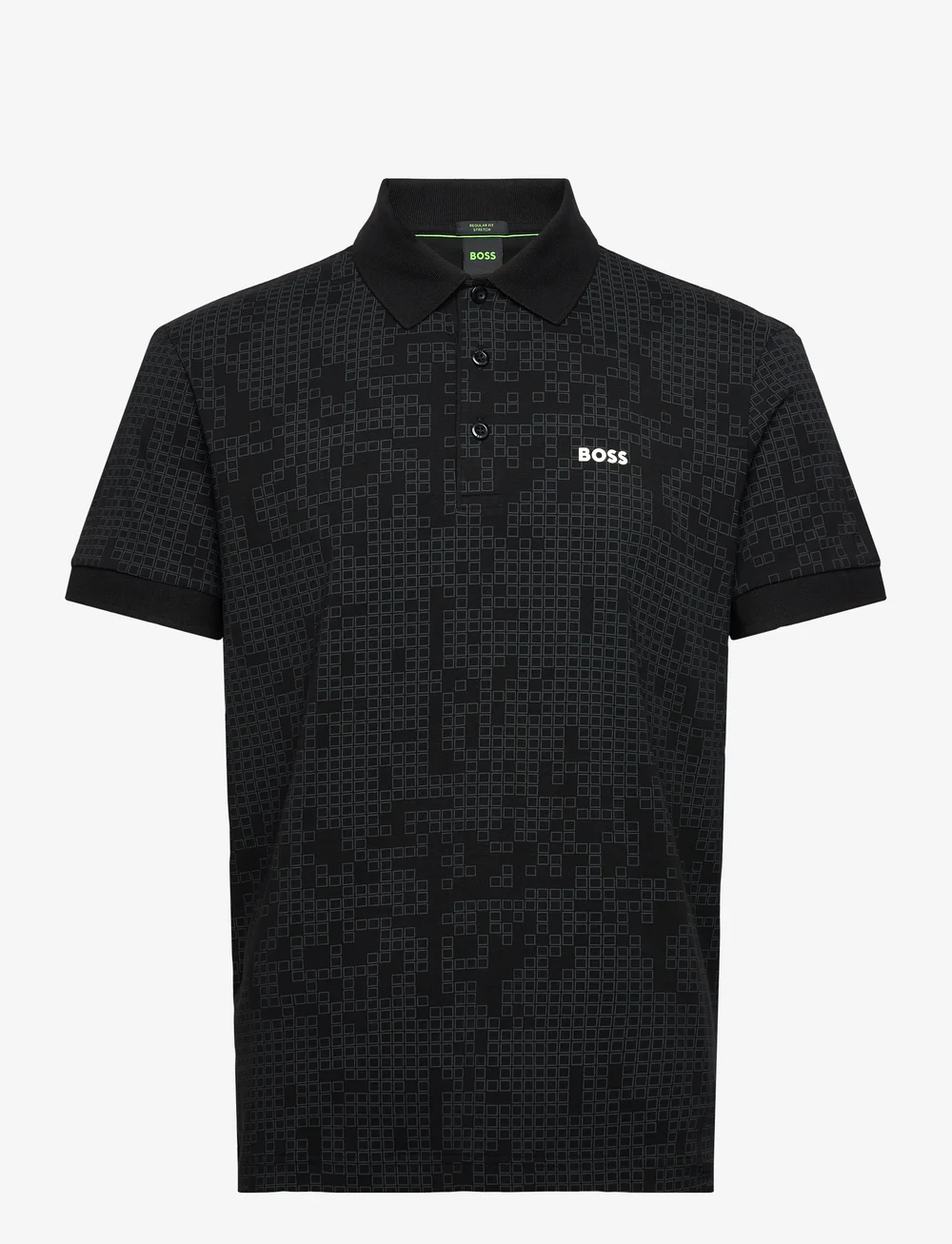 BOSS - Polo AO Zone - oberteile & t-shirts - black - 0