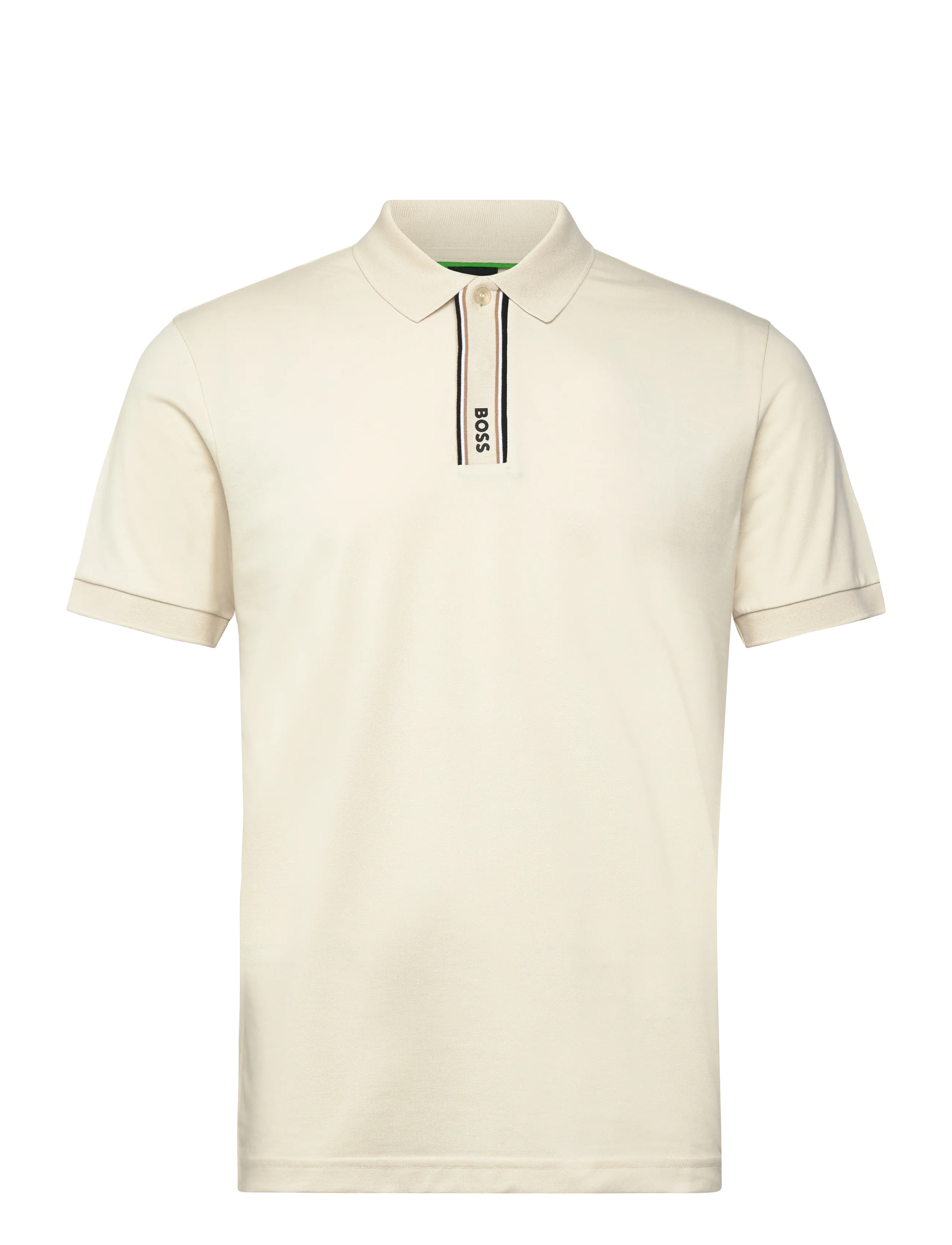 BOSS PL_Paddy GOC - Poloer - OPEN WHITE / cream