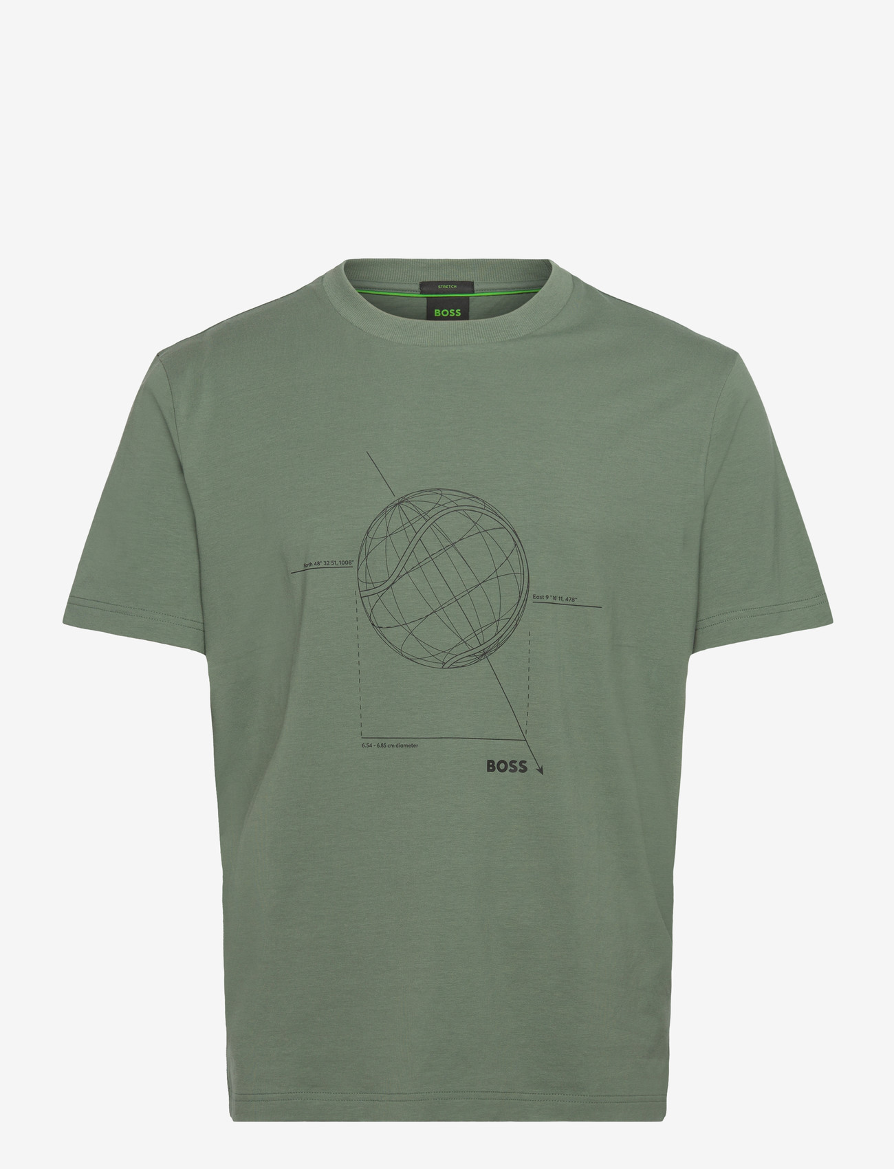 BOSS - TS_League GRX - kortærmede t-shirts - open green - 0