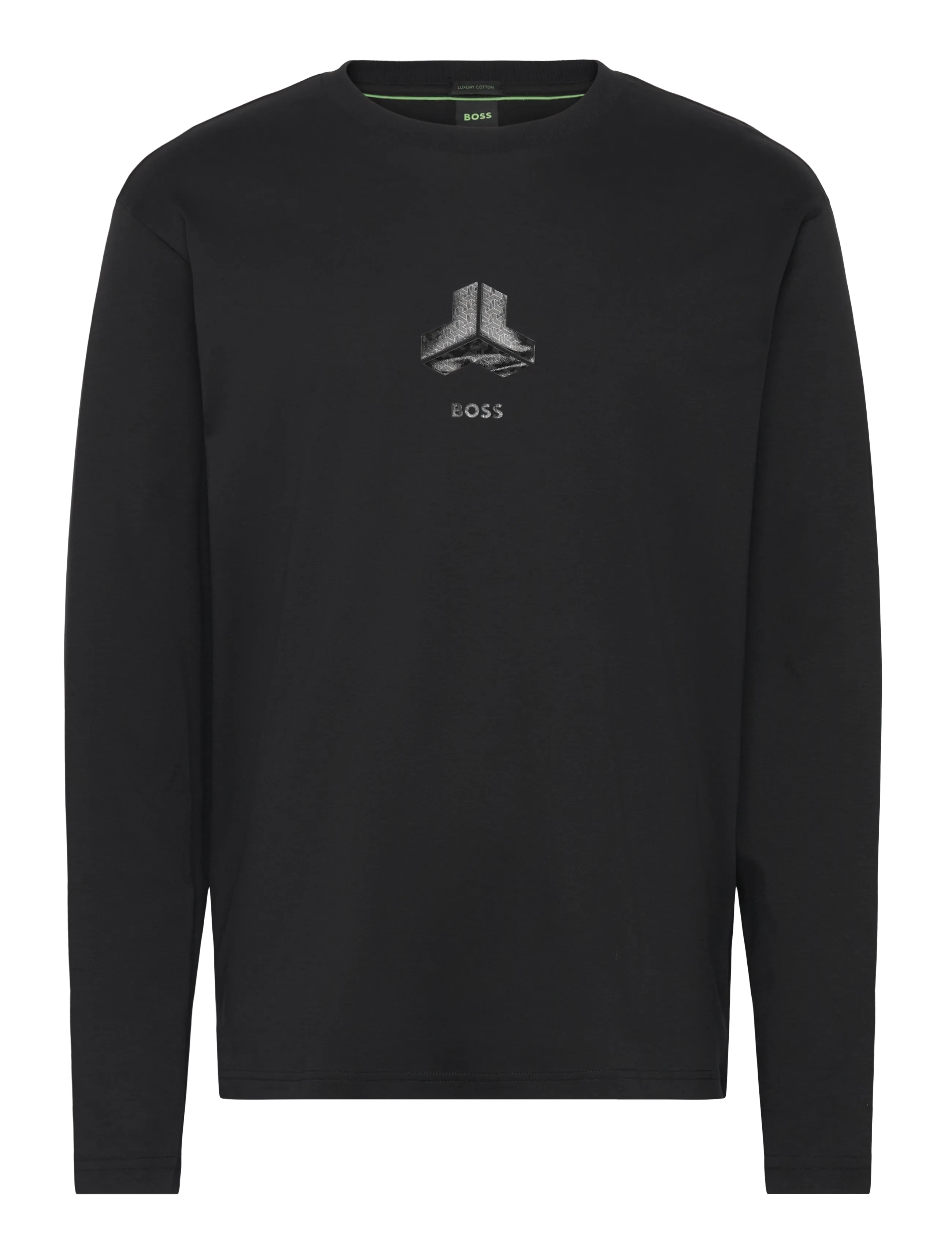 BOSS TS_Mirror Togn - Winter deals - BLACK / black