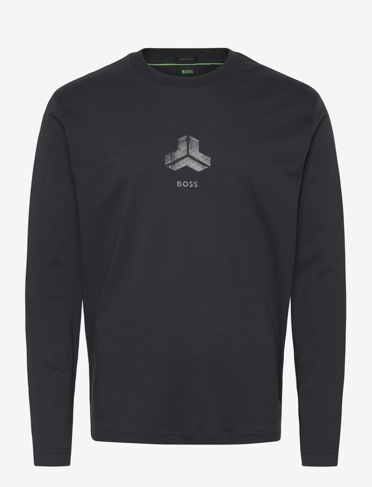BOSS - TS_Mirror Togn - langarmshirts - dark blue - 0
