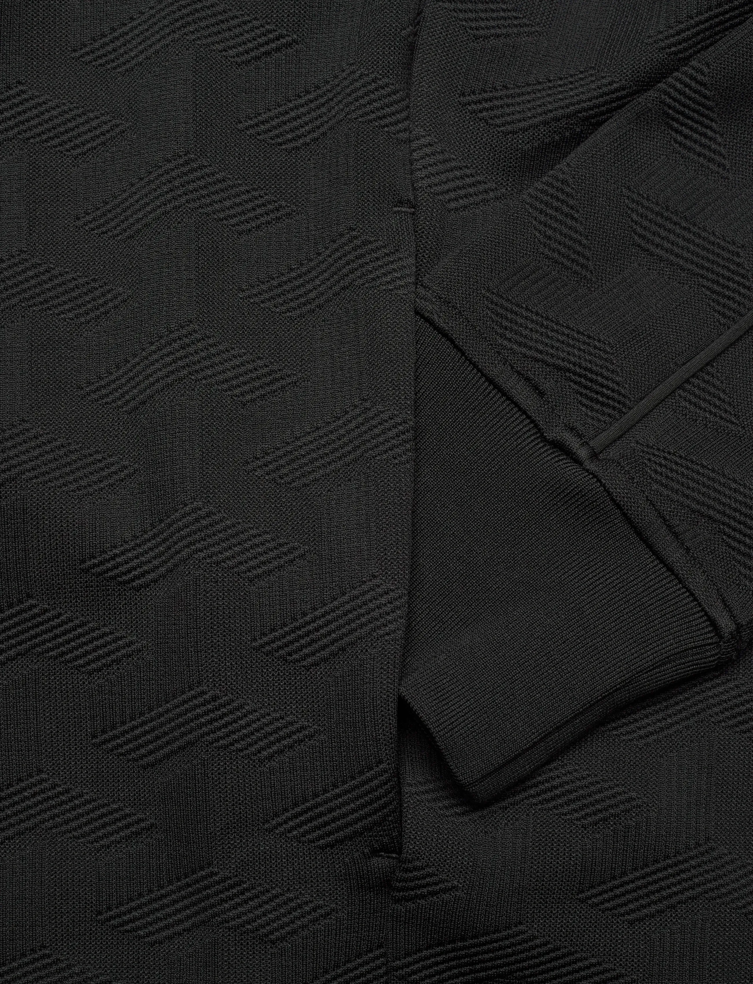 BOSS - SW_Mirror FZ - sweaters - black - 3