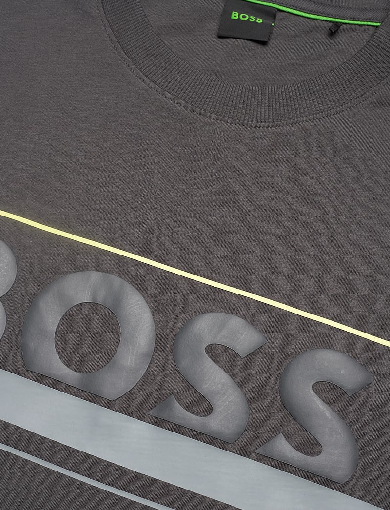 BOSS - Tee Iconic Zone - oberteile & t-shirts - dark grey - 2