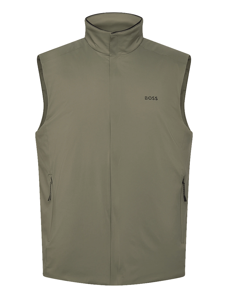 BOSS - OW_Lite-X Vest - veste - dark beige - 0