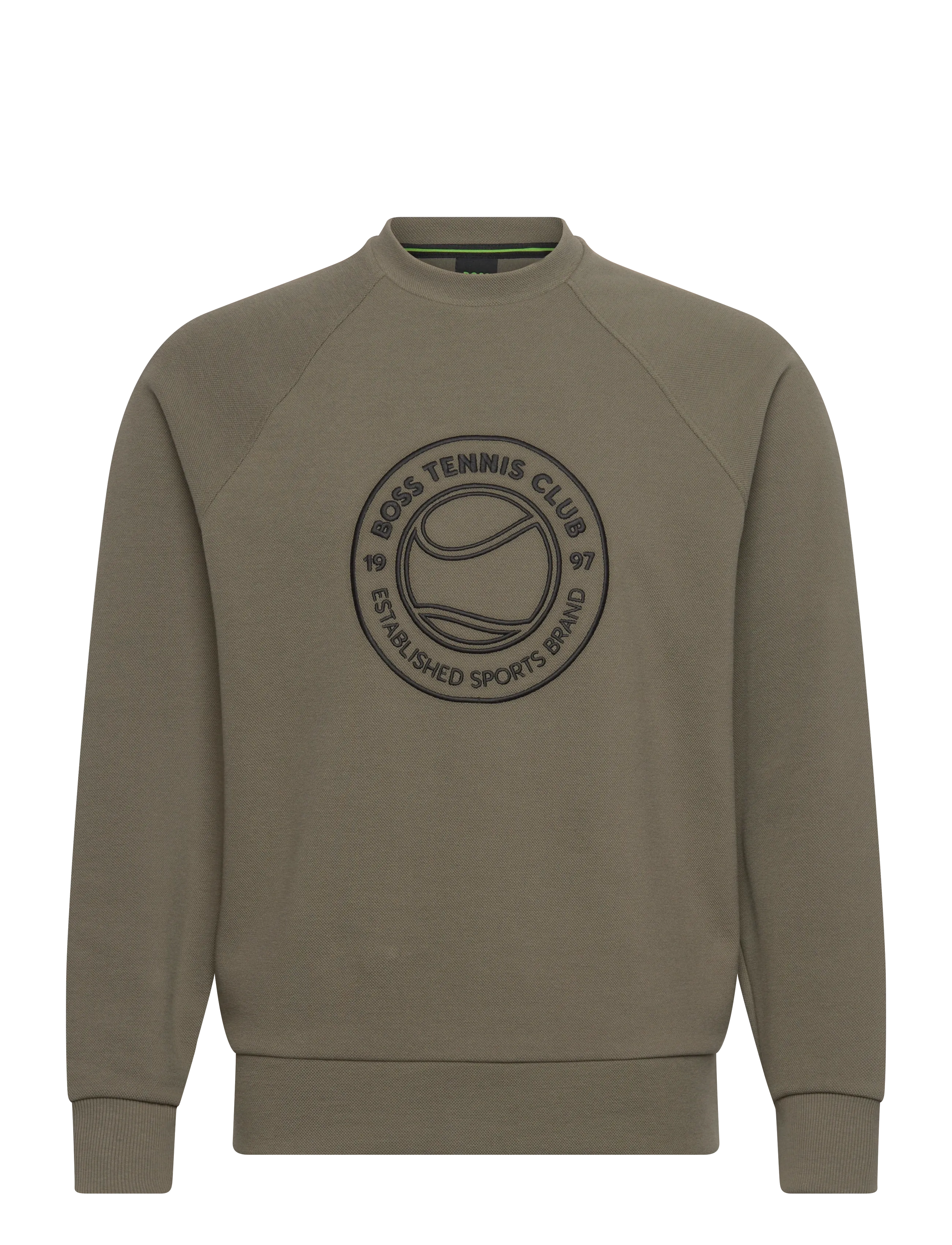 BOSS SW_Join Salbo - Sweatshirts - DARK BEIGE / green