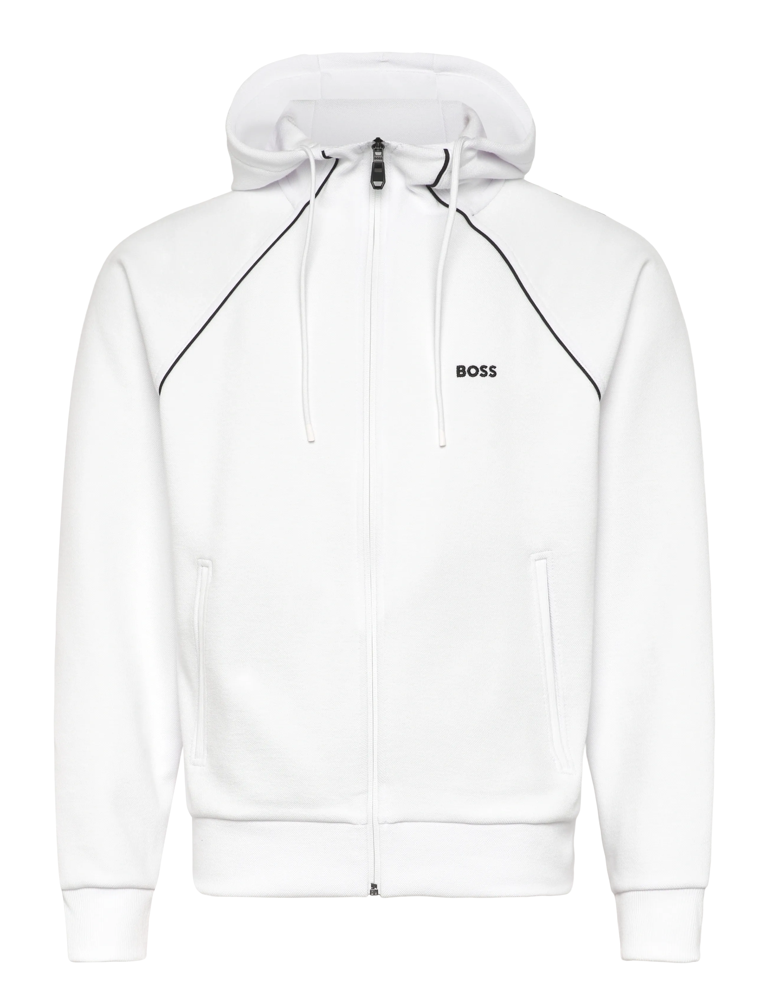 BOSS Sw_Join Saggy, XXL, White, Sport Sweatshirts & Hoodies > Sport Hoodies, Herre