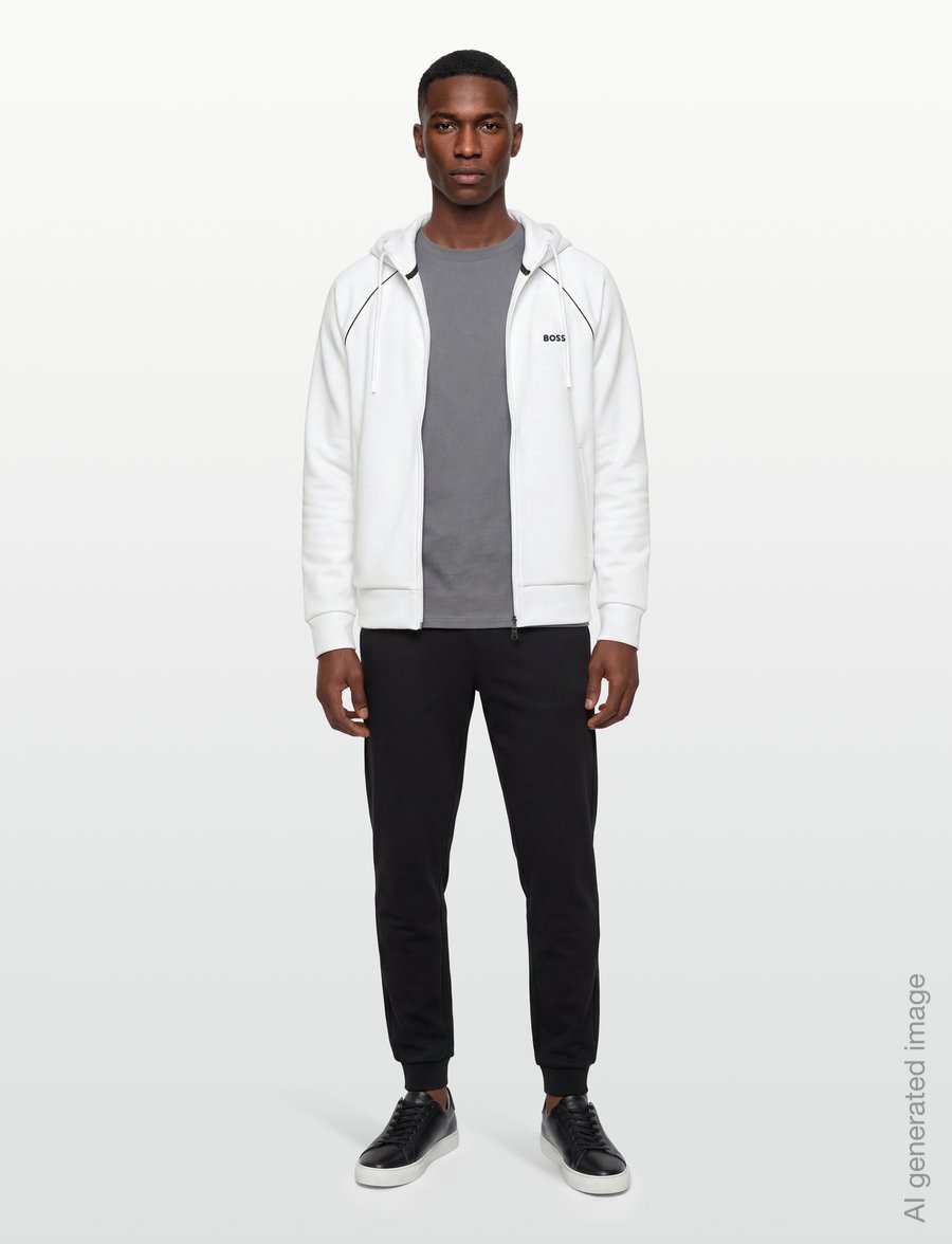 BOSS - SW_Join Saggy - sweatshirts - white - 0