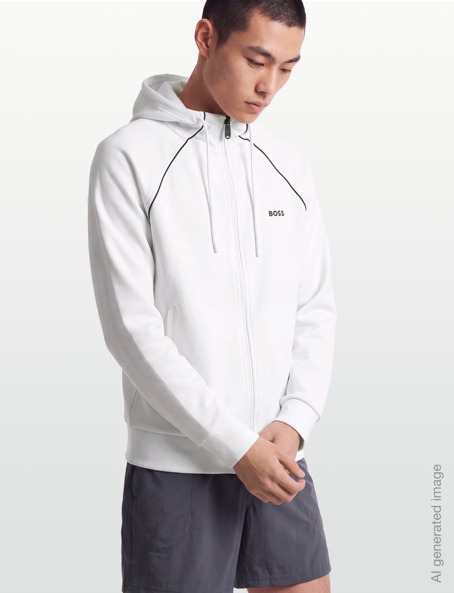 BOSS - SW_Join Saggy - sweatshirts - white - 3