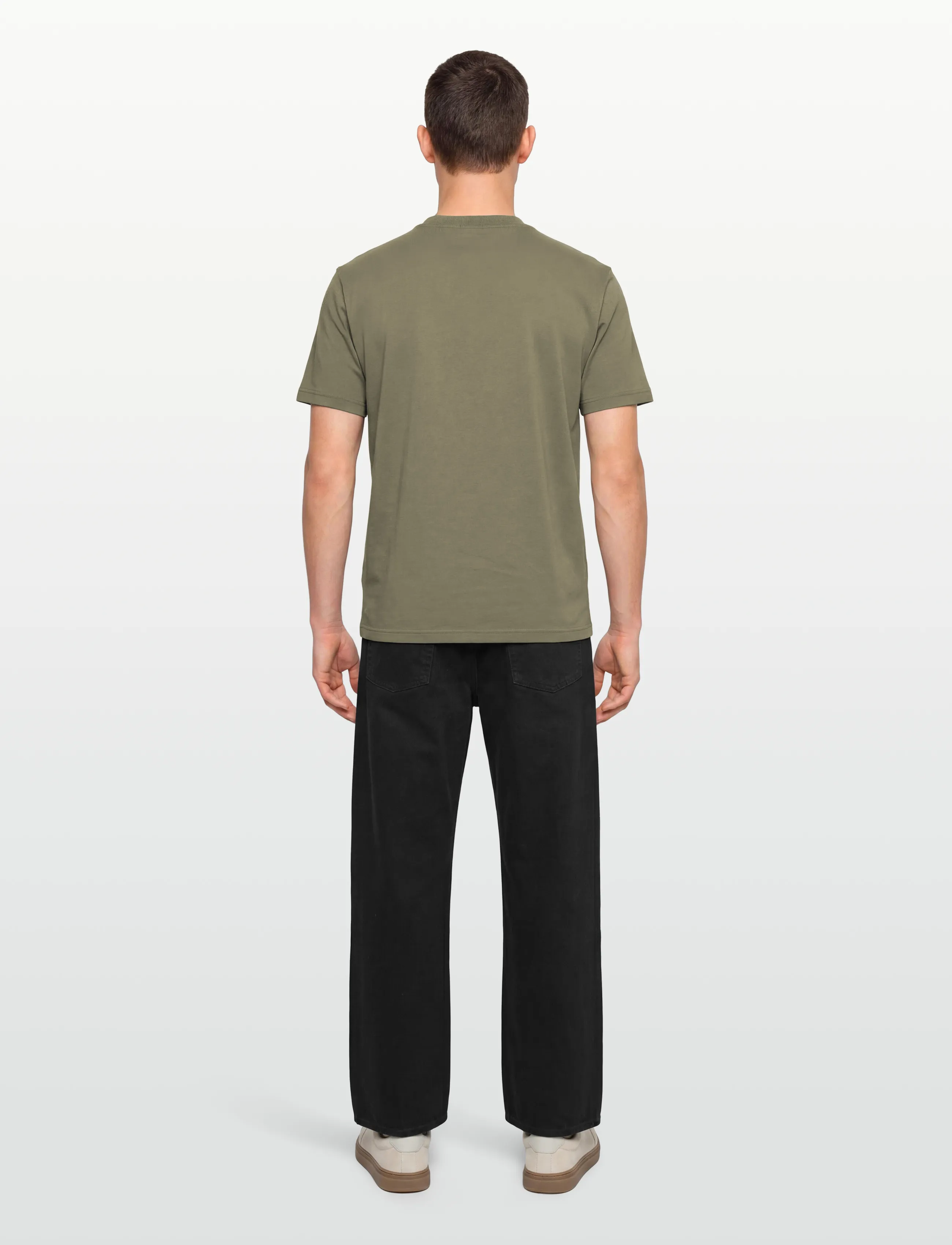 BOSS - TS_Iconic Logo - t-shirts - dark beige - 4