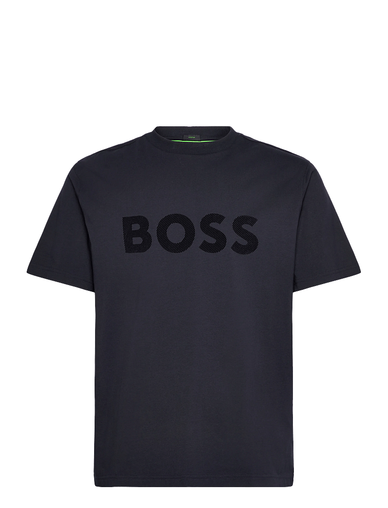 BOSS - TS_Iconic Logo - t-shirts - dark blue - 0