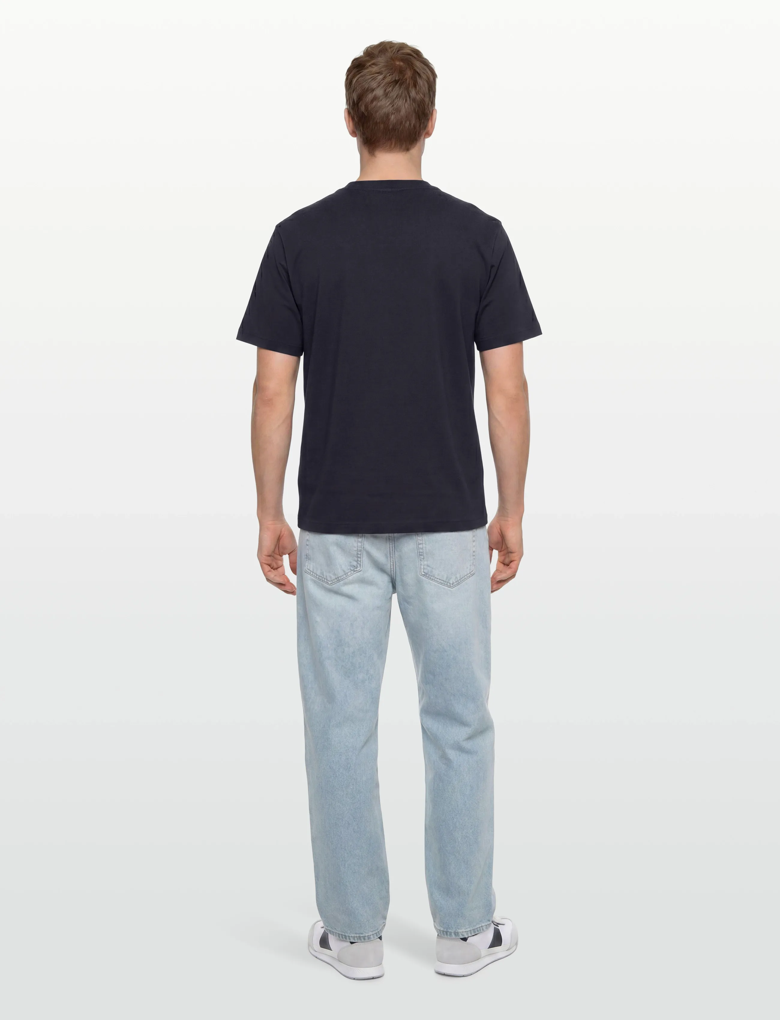 BOSS - TS_Iconic Logo - t-shirts - dark blue - 4